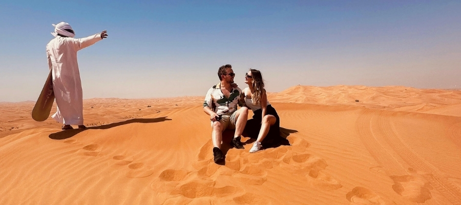 توریست ها در دبی