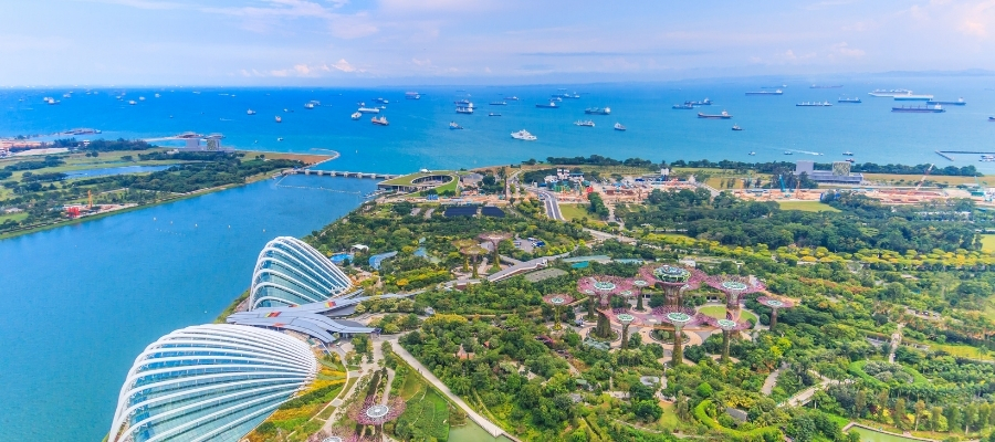 نمای سنگاپور برای سرمایه‌گذاری املاک