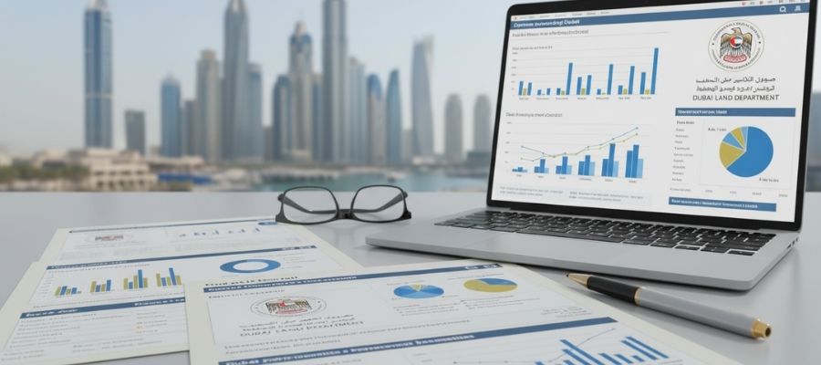 گزارشات رسمی اداره املاک دبی